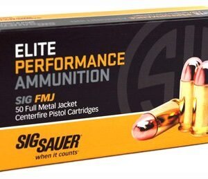 SIG AMMO 9MM 115GR FMJ 50RD
