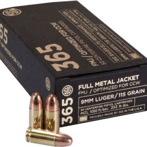 SIG AMMO 9MM 115GR ELITE BALL