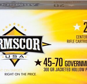 ARMSCOR 45-70 GOV 300GR JHP