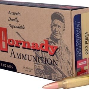 HORNADY 223 REM 75GR BTHP