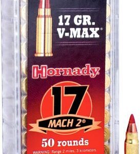 HORNADY 17 MACH2 17GR V-MAX