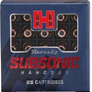 HORNADY SUBSONIC 9MM LUGER