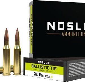 NOSLER 260 REM 120GR