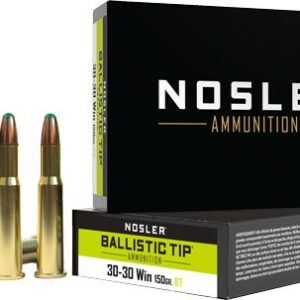 NOSLER BT 30-30 WIN 150GR RN