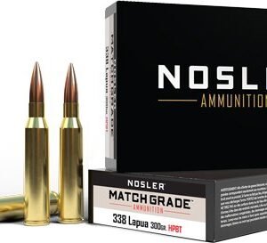 NOSLER MATCH 338 LAPUA MAG