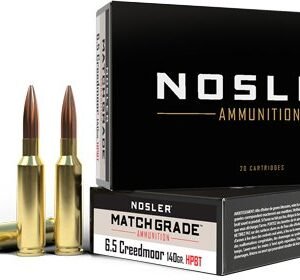 NOSLER MATCH 6.5 CM 140GR