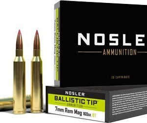 NOSLER BT 7MM REM MAG 160GR