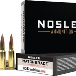 NOSLER MATCH GRADE 6.5 GRENDEL