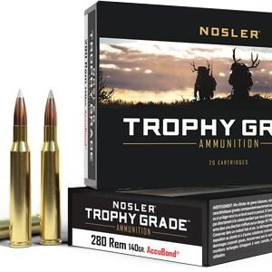 NOSLER TROPHY 280 REM 140GR