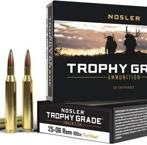 NOSLER TROPHY 25-06 REM 100GR