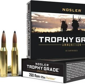 NOSLER TROPHY 260 REM 125GR