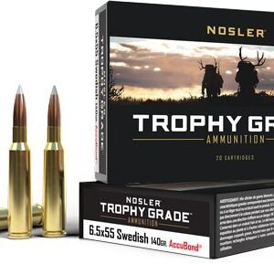 NOSLER TROPHY 6.5X55 MAUSER