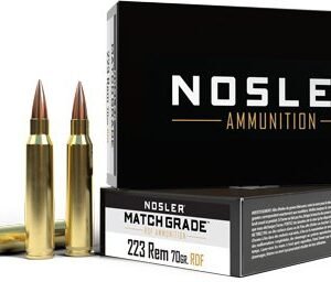 NOSLER MATCH GRADE 223 REM