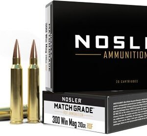 NOSLER MATCH 300 WIN MAG 210GR