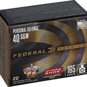 FEDERAL PREMIUM 40 SW 165GR