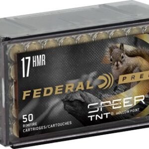 FEDERAL 17HMR 17GR SPEER TNT