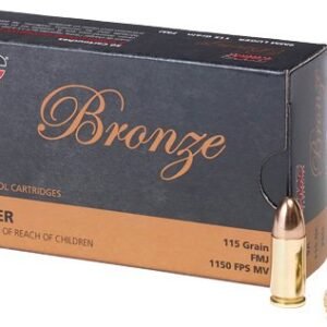 PMC 9MM LUGER 115GR FMJ