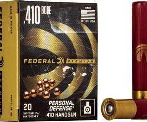 FEDERAL PREMIUM 410 3" #4 BUCK