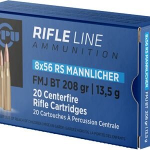 PPU 8X56R MANNLICHER 208GR FMJ