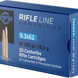 PPU 9.3X62MM 285GR JSP