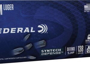 FEDERAL SYNTHETIC DEFENSE 9MM