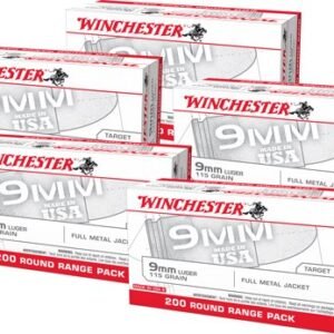 WINCHESTER USA 9MM 115GR FMJ