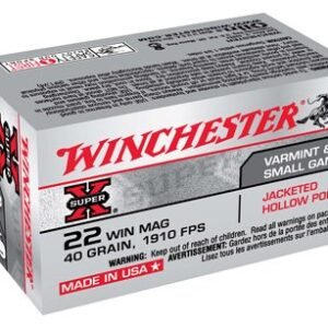 WINCHESTER SUPER-X 22WMR 40GR