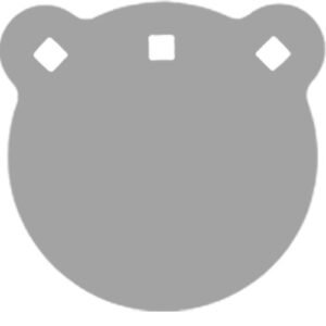 BASH TARGET AR500 GONG TARGET