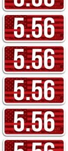 MTM AMMO CALIBER LABELS 5.56