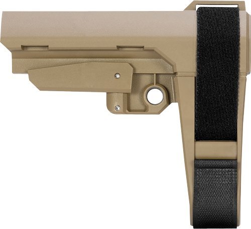 SB TACTICAL BRACE SBA3 FDE