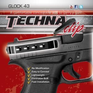 TECHNA CLIP HANDGUN RETENTION