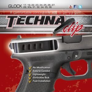 TECHNA CLIP HANDGUN RETENTION